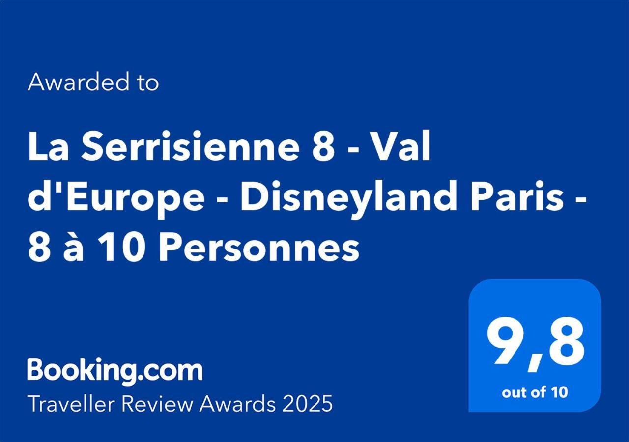 La Serrisienne 8 - Val D'Europe - Disneyland Paris - 8 A 10 Personnes Exterior foto
